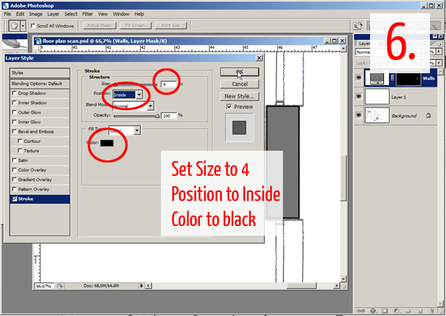 Tutorial Tracing a floor plan in Adobe Plan