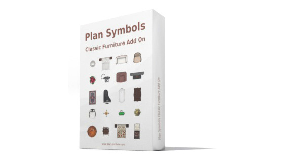 classic floor plan symbols | Plan Symbols